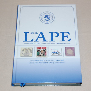 LAPE 2016 Postimerkkiluettelo